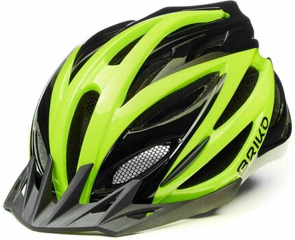Bike Helmet Briko Morgan Shiny Black/Yellow M Bike Helmet - 1