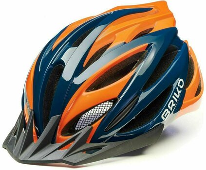 Cyklistická helma Briko Morgan Shiny Blue/Orange M Cyklistická helma - 1