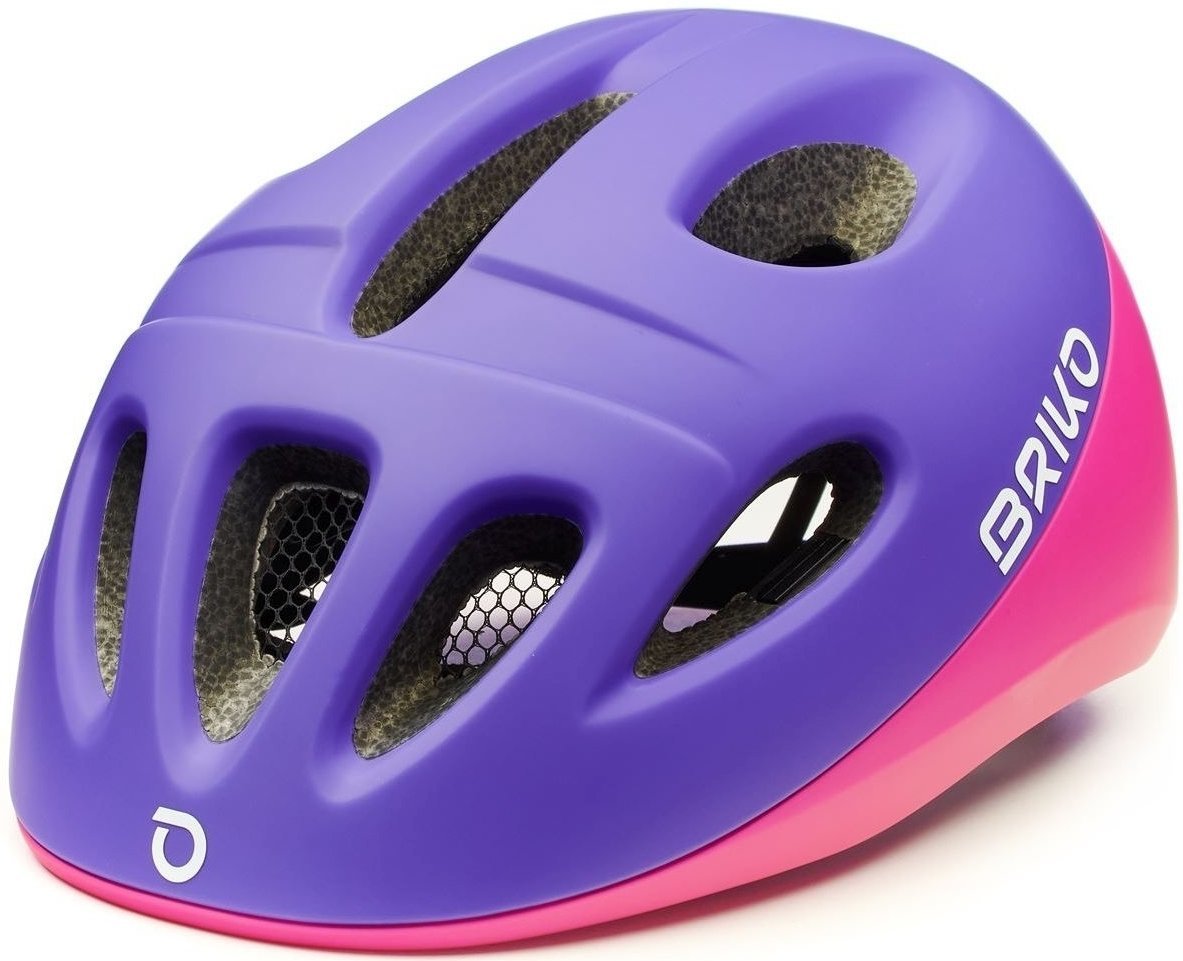 Kid Bike Helmet Briko Fury Matt Violet Pink 50-54 Kid Bike Helmet