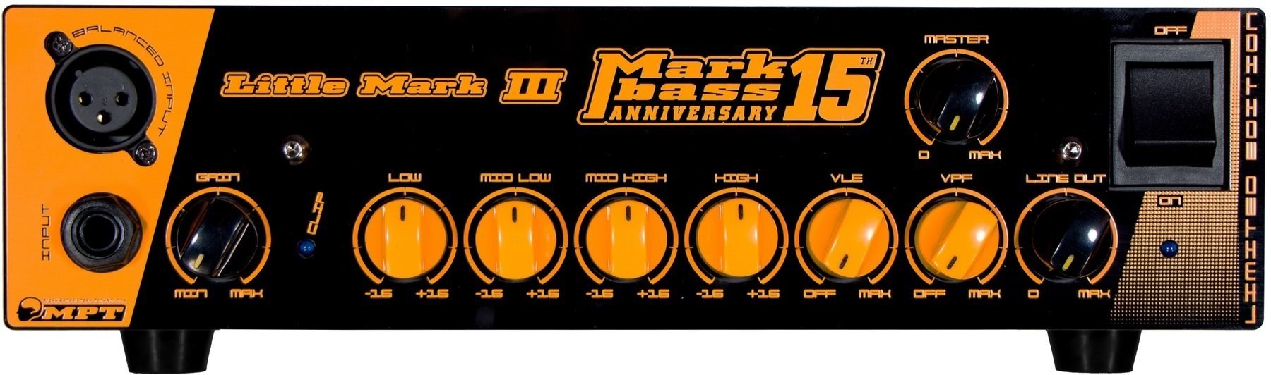 Amplificador solid-state de baixo Markbass Little Mark III Anniversary 15