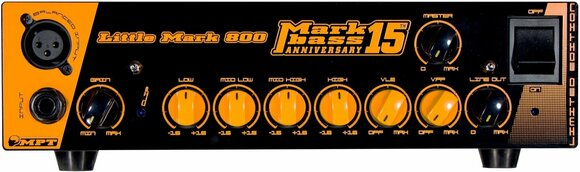 Amplificador de bajo de estado sólido Markbass Little Mark 800 Anniversary 15 - 1