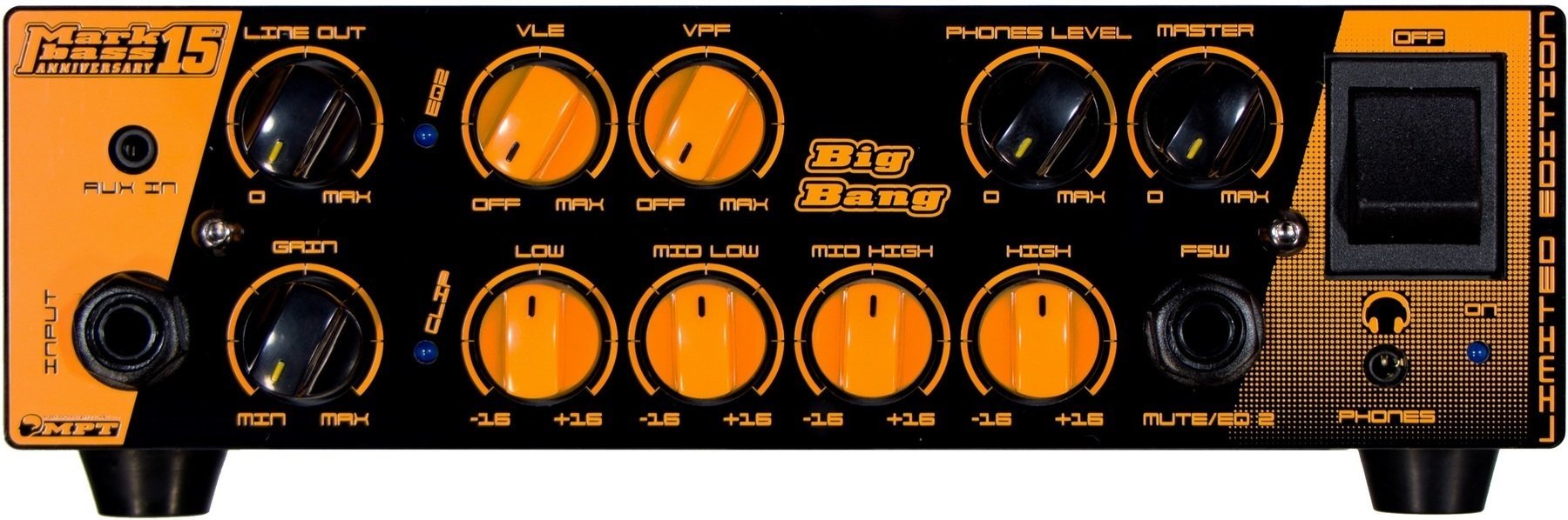 Solid-State Bass Amplifier Markbass Big Bang Anniversary 15