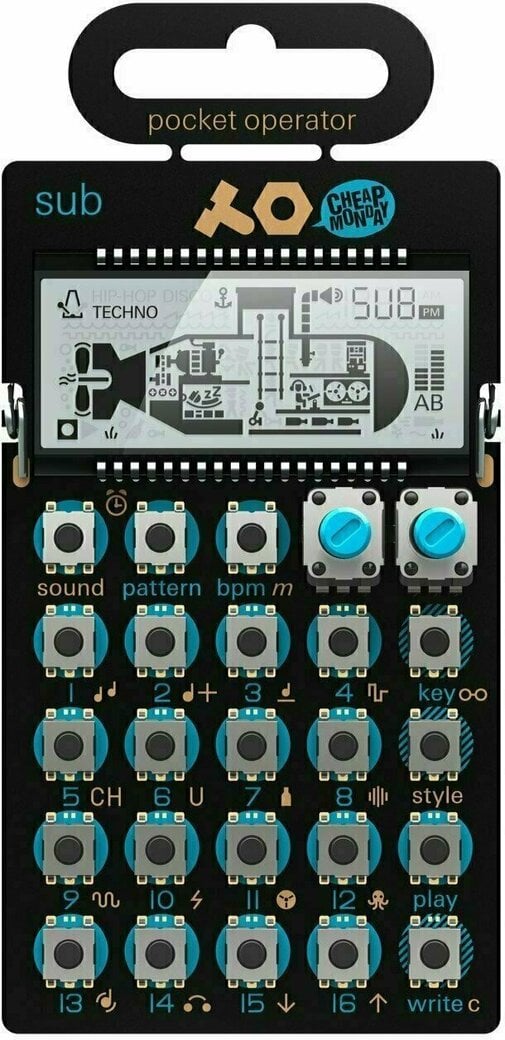 Teenage Engineering PO-14 Sub Pocket synthesizer - Muziker