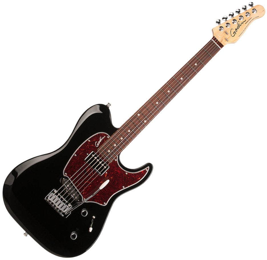 Elektrisk gitarr Godin Session Custom 59 Black HG RN