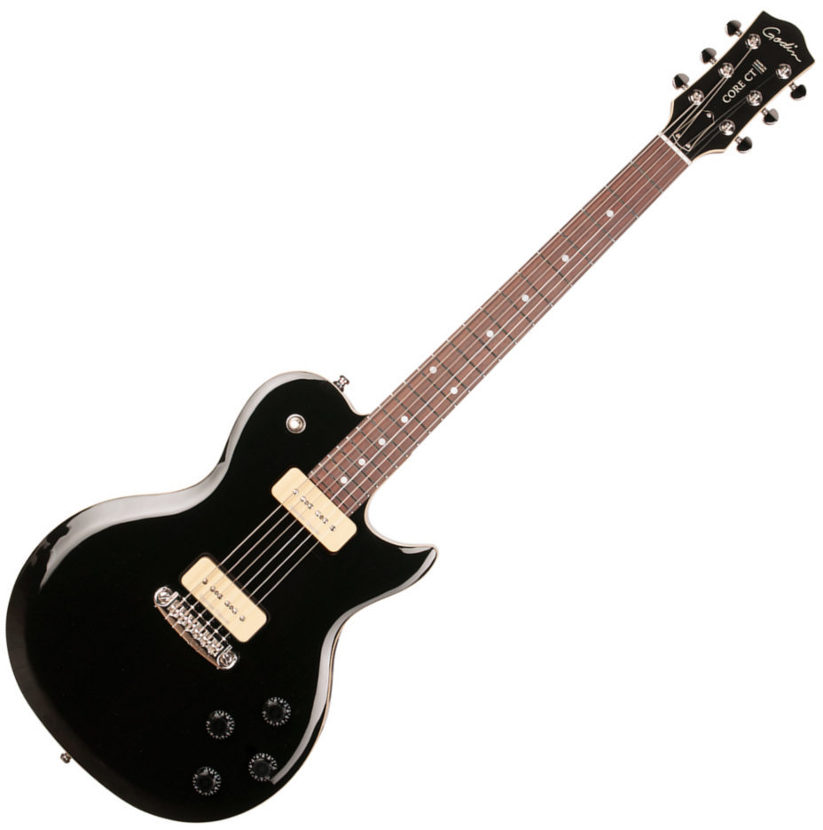 Elektrische gitaar Godin Core CT P90 Black GT