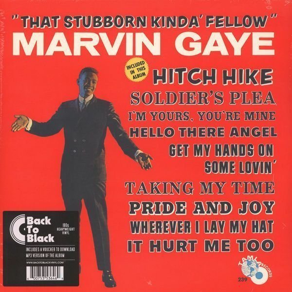Vinyylilevy Marvin Gaye - That Stubborn Kinda' Fellow (LP)