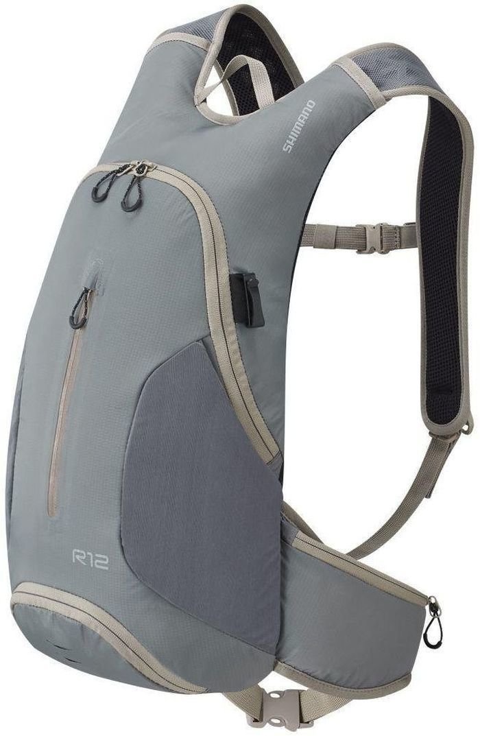 Cycling backpack and accessories Shimano Rokko 12L Grey