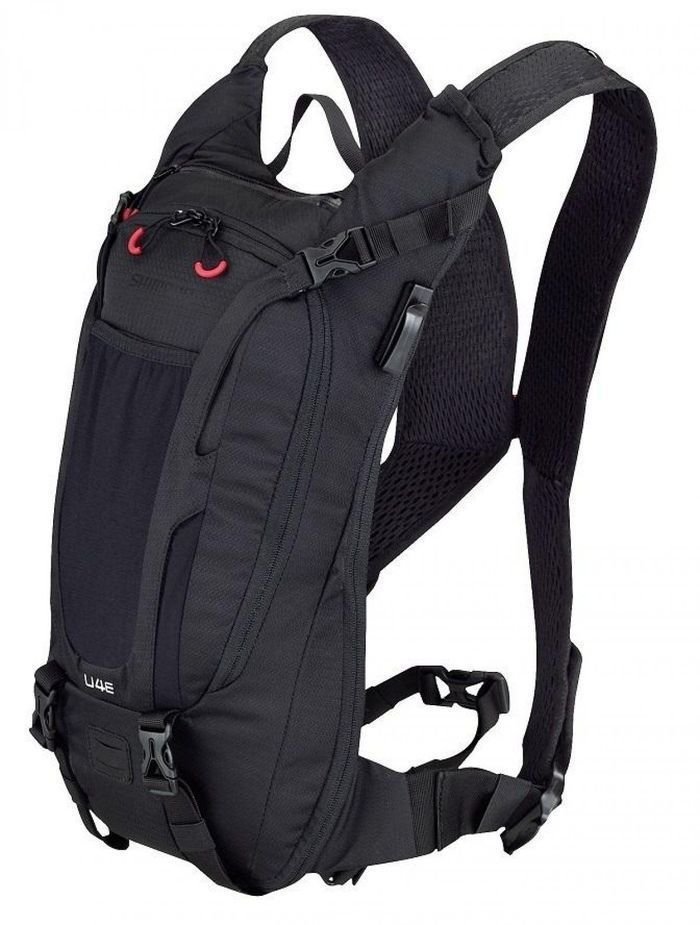 Cycling backpack and accessories Shimano Unzen Black Backpack