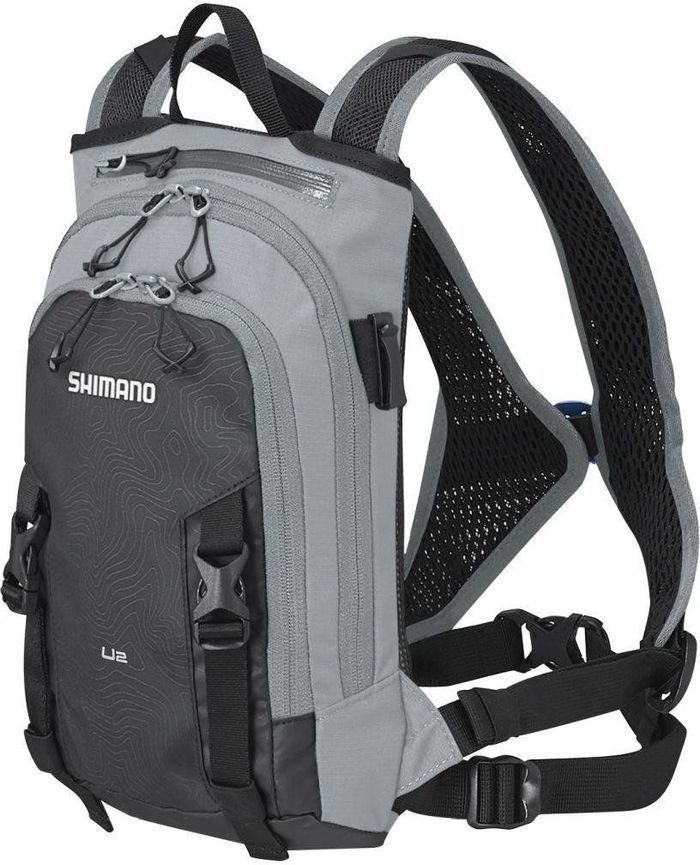 Cycling backpack and accessories Shimano Unzen Grey-Black Backpack