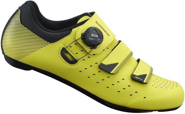 Herren Fahrradschuhe Shimano SHRP400 Neon Yellow 44 Herren Fahrradschuhe