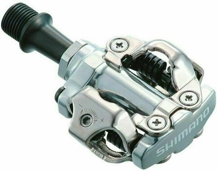 Clipless Pedals Shimano MTB M540 Silver Clip-In Pedals - 1