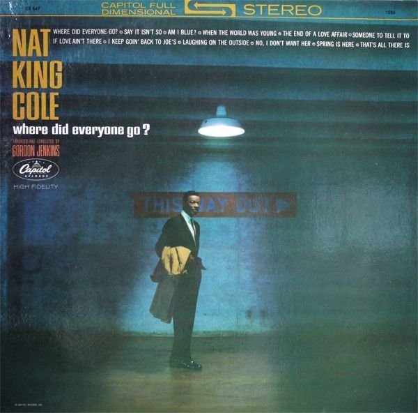 Vinyylilevy Nat King Cole - Where Did Everyone Go? (2 LP)