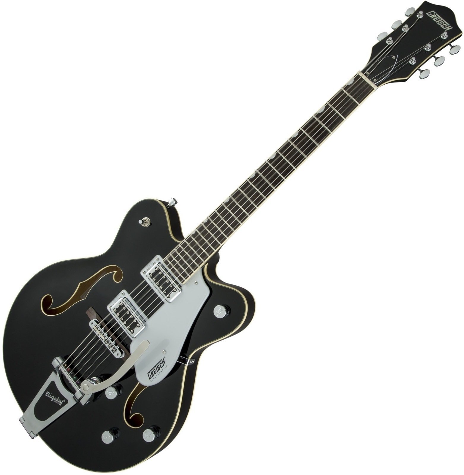 Semiakustická gitara Gretsch G5422T Electromatic DC RW Čierna