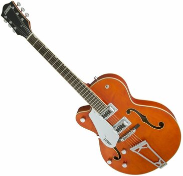 Halbresonanz-Gitarre Gretsch G5420LH Electromatic SC RW Orange Stain - 1