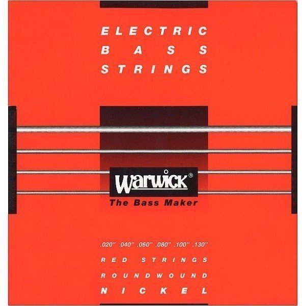 Jeux de 6 cordes basses Warwick 46400ML Red Label