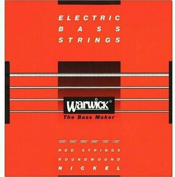 Jeux de 6 cordes basses Warwick 46400ML Red Label - 1