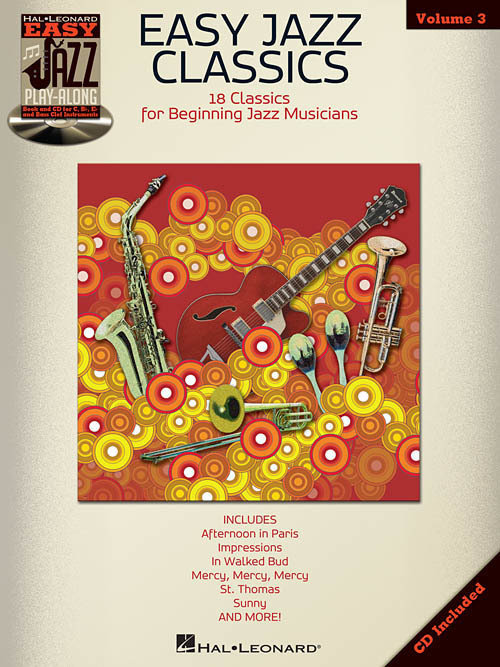 Bladmuziek voor bands en orkesten Hal Leonard Easy Jazz Classics Muziekblad