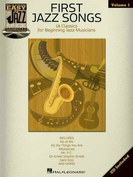 Нотни листи за група и оркестър Hal Leonard First Jazz Songs Нотна музика - 1