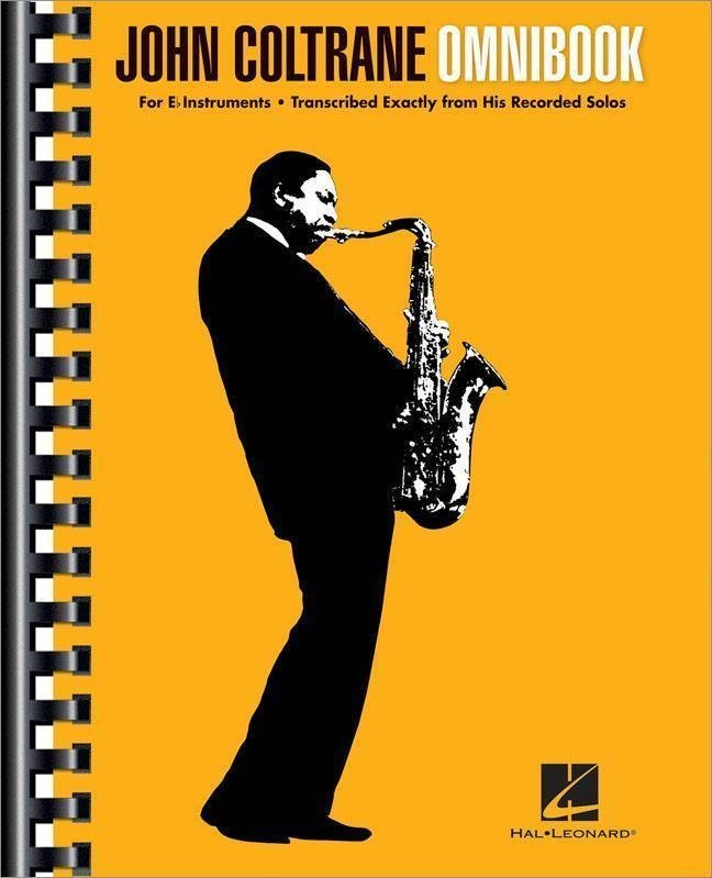 Notblad för blåsinstrument John Coltrane Omnibook Alto Saxophone, Bariton Saxophone