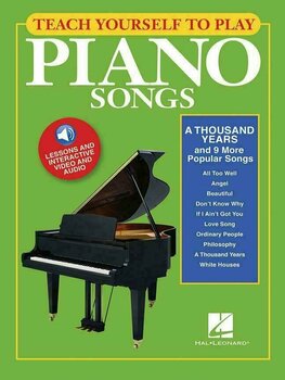 Note za klavijature Hal Leonard A Thousand Years And 9 More Popular Songs Piano, Lyrics - 1