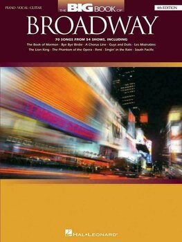 Notas Hal Leonard The Big Book of Broadway - 3rd Edition Piano, Vocal, Guitar - 1