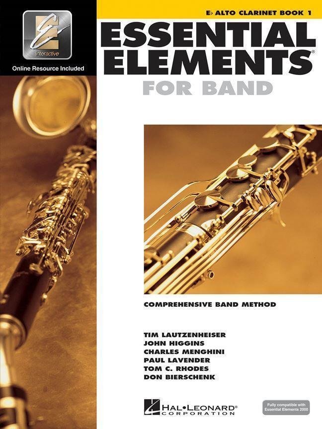 Nuotit puhallinsoittimille Hal Leonard Essential Elements for Band - Book 1 with EEi Alto Clarinet