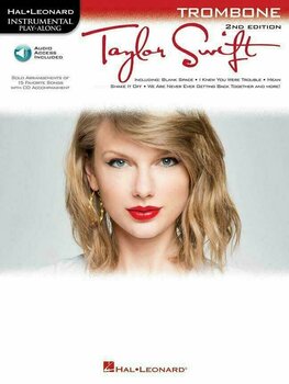 Noten für Blasinstrumente Taylor Swift Instrumental Play Along Trombone Trombone - 1