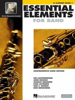 Partitions pour instruments à vent Hal Leonard Essential Elements for Band - Book 1 with EEi Clarinet - 1