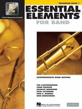 Нотни листи за духови инструменти Hal Leonard Essential Elements for Band - Book 1 with EEi Trombone Нотна музика - 1