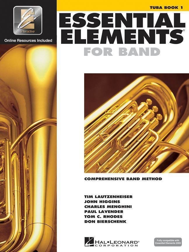 Partituri pentru instrumente de suflat Hal Leonard Essential Elements for Band - Book 1 with EEi Tuba