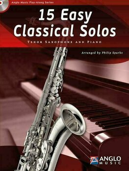 Kották Hal Leonard 15 Easy Classical Solos Tenor Saxophone and Piano - 1