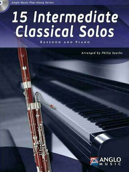 Nuotit Hal Leonard 15 Intermediate Classical Solos Bassoon and Piano - 1