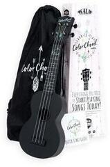 Ukulele soprano Kala KA-KALA-LTP-SET-CC Black Ukulele soprano