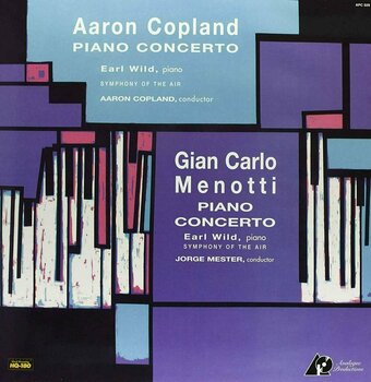 Schallplatte Aaron Copland - Copland/Menotti: Piano Concerto/Earl Wild (LP) - 1