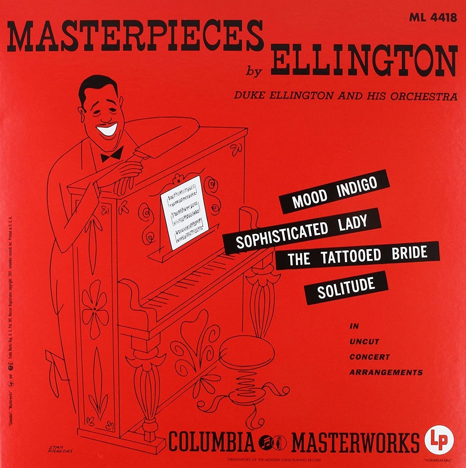 Vinyl Record Duke Ellington - Masterpieces By Ellington (LP)