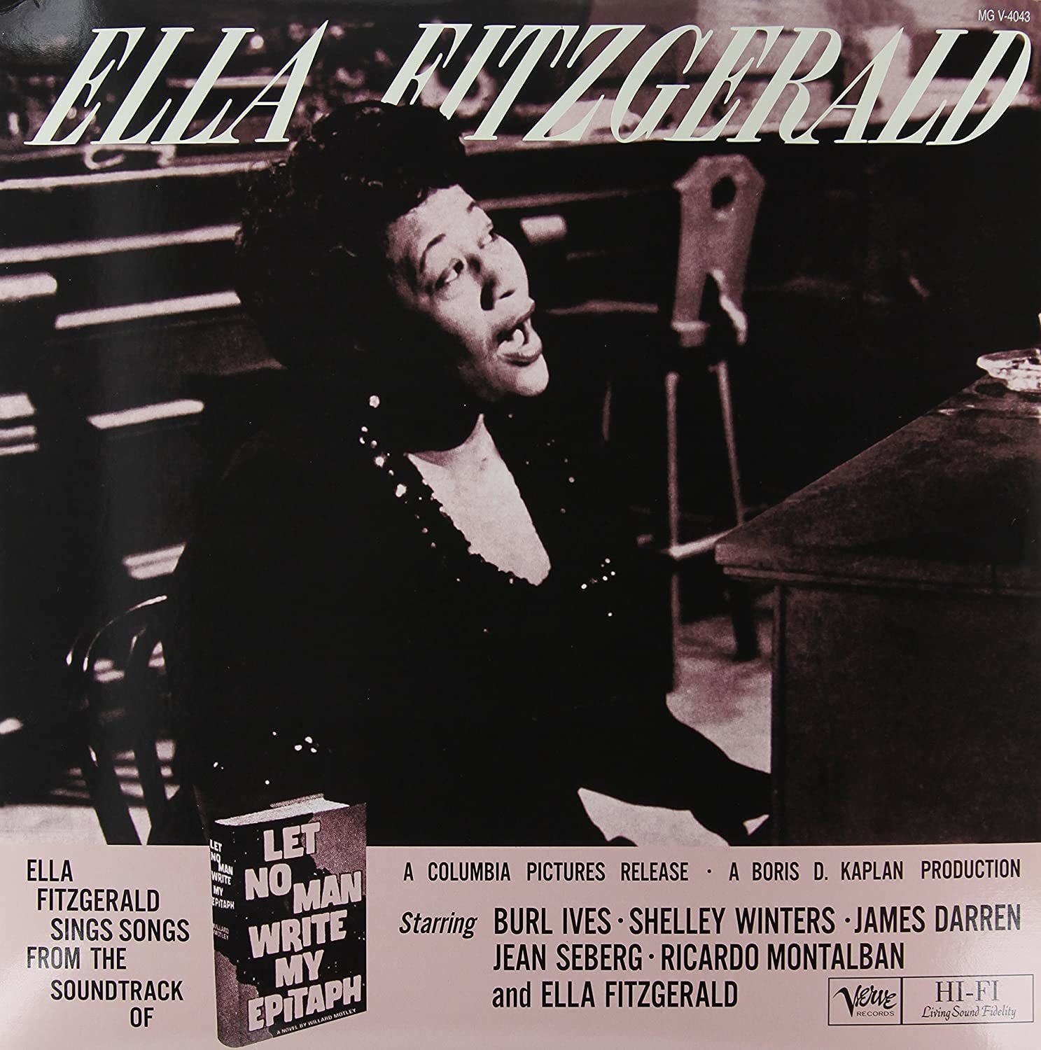 Schallplatte Ella Fitzgerald - Let No Man Write My Epitaph (LP)