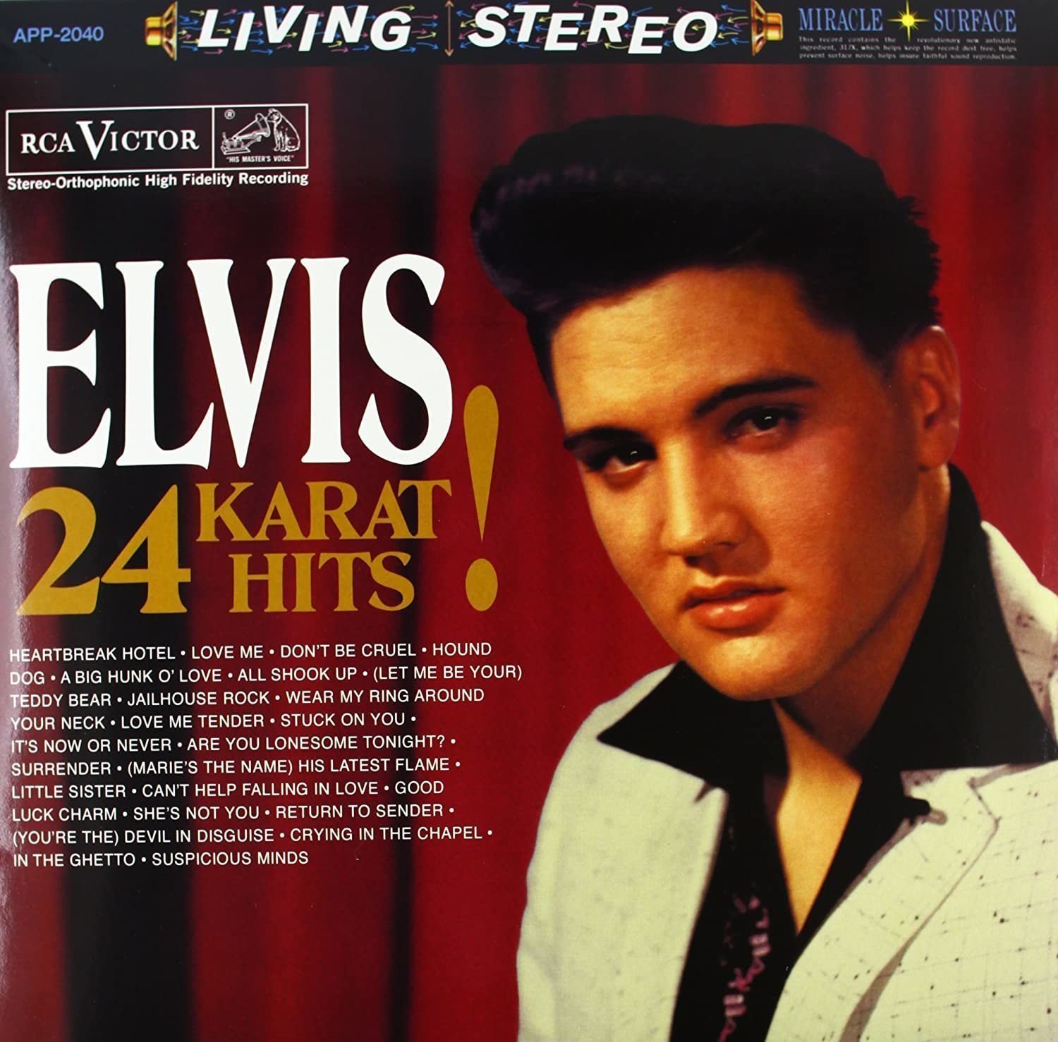 Disque vinyle Elvis Presley - 24 Karat Hits (3 LP)