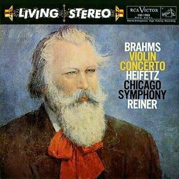 LP Fritz Reiner - Brahms: Violin Concerto/ Jascha Heifetz (LP) - 1