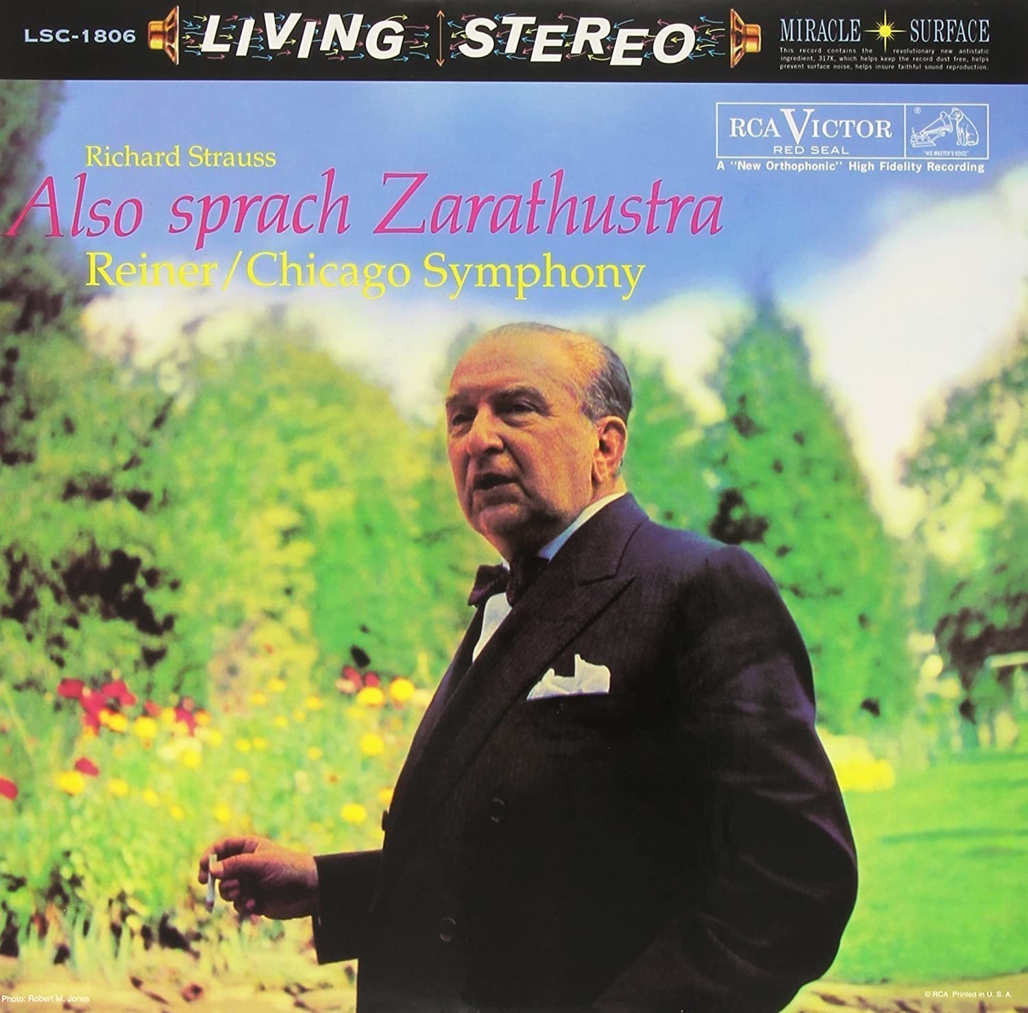 Vinylskiva Fritz Reiner - R. Strauss: Also Sprach Zarathustra (LP)
