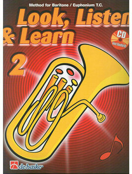 Noty pre dychové nástroje Hal Leonard Look, Listen & Learn 2 Baritone / Euphonium TC - 1