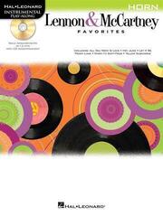 Hal Leonard Play Along: Lennon & McCartney Favourites Horn