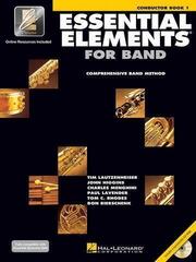 Hal Leonard Essential Elements for Band - Book 1 with EEi