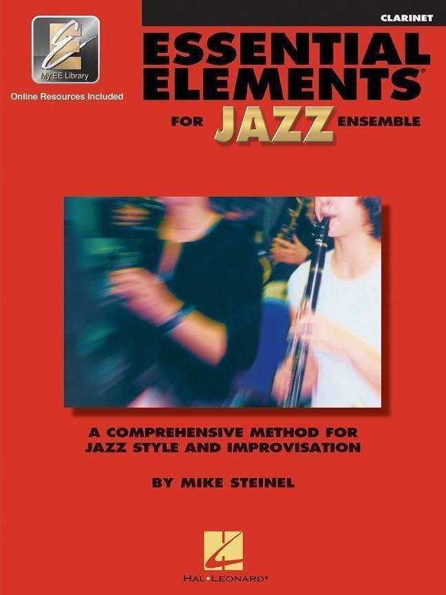 Nuotit puhallinsoittimille Hal Leonard Essential Elements for Jazz Ensemble Clarinet