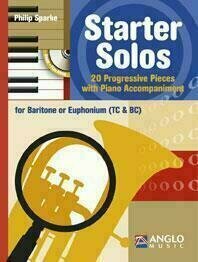Fúvószenekari kották Hal Leonard Starter Solos C/Bb Baritone/Euphonium BC/TC Bariton-Eufónium - 1