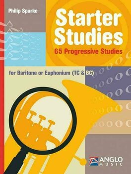 Нотни листи за духови инструменти Hal Leonard Starter Studies Baritone / Euphonium BC/TC - 1