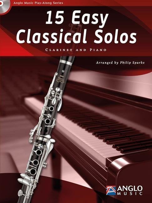Noten Hal Leonard 15 Easy Classical Solos Clarinet and Piano