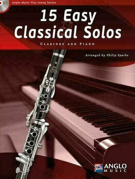Noten Hal Leonard 15 Easy Classical Solos Clarinet and Piano - 1