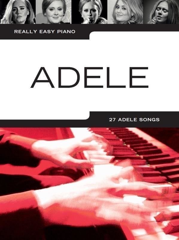 Παρτιτούρες για Πληκτροφόρα Όργανα Adele Really Easy Piano [Updated Edition] Μουσικές νότες