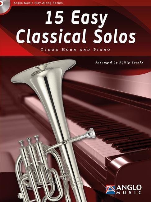 Noten Hal Leonard 15 Easy Classical Solos Tenor Horn, Piano Noten