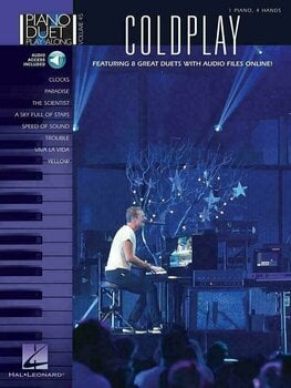 Music sheet for pianos Coldplay Piano Duet Play-Along Volume 45 Music Book - 1